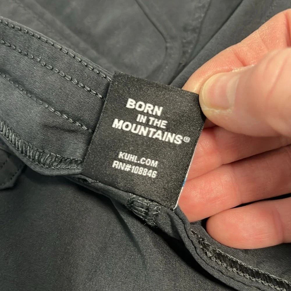 KUHL Gray Roll Tab Hem Hiking Pant Size 4Short - Picture 11 of 13